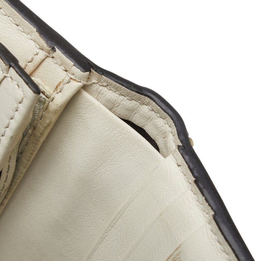 Gucci Ophidia GG Python Bi fold Compact Wallet Wh… - image 6